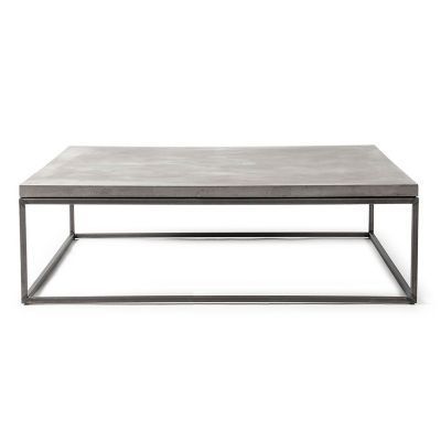 Perspective Coffee Table Xl | Steel Coffee Table, Coffee In Modern Concrete Coffee Tables (View 5 of 15)
