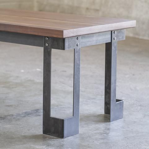 Radam Coffee Table Legs | Metal Furniture, Steel Furniture Intended For Oak Wood And Metal Legs Coffee Tables (View 11 of 15)