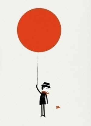 Red Ballooncorina | Prints, Modern Artwork, Painting For Balloons Framed Art Prints (View 13 of 15)