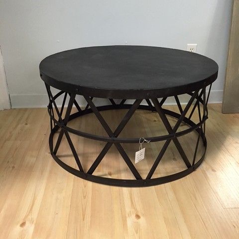 Round Metal Coffee Table – Nadeau Minneapolis Intended For Round Coffee Tables (View 14 of 15)