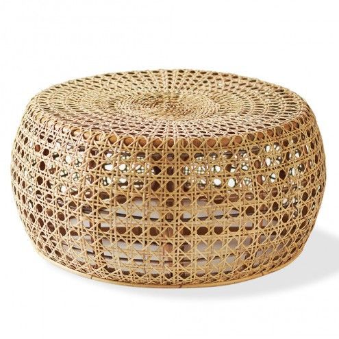 Round Wicker Coffee Table With Stools : Palecek Havanawood Inside Natural Woven Banana Coffee Tables (View 11 of 15)