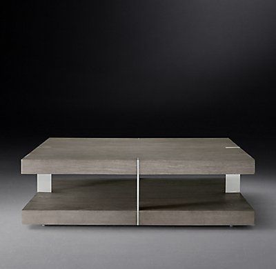 Search Results | Rh | Coffee Table Square, Coffee Table Inside Square Coffee Tables (View 14 of 15)