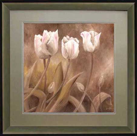 Sepia Tulips I | Floral | Framed Art | Wall Decor | Art Within Flowers Wall Art (View 10 of 15)
