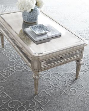 Shop This Look: Gatsby Interior Style – Daisy Buchanan'S For Gray And Gold Coffee Tables (View 8 of 15)