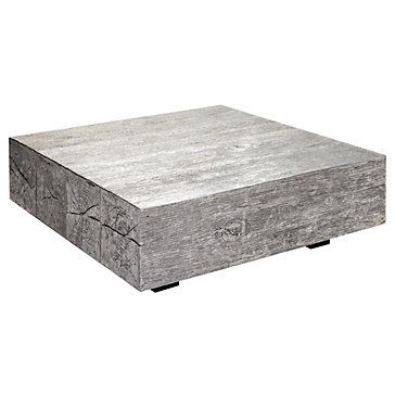 Silver Timber Coffee Table | Z Gallerie Within Smoke Gray Wood Square Coffee Tables (View 11 of 15)