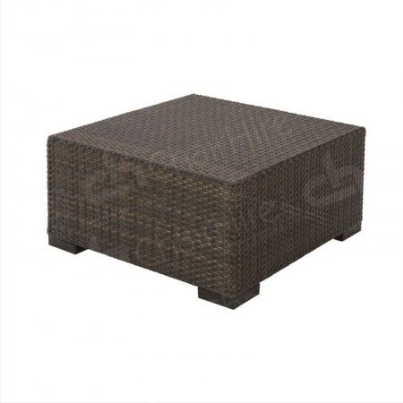 Small Rattan Coffee Table In Brown – Chair Hire In Wicker Coffee Tables (View 4 of 15)