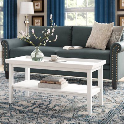 Small White Coffee Tables You'Ll Love In 2019 | Wayfair Within Open Storage Coffee Tables (View 7 of 15)
