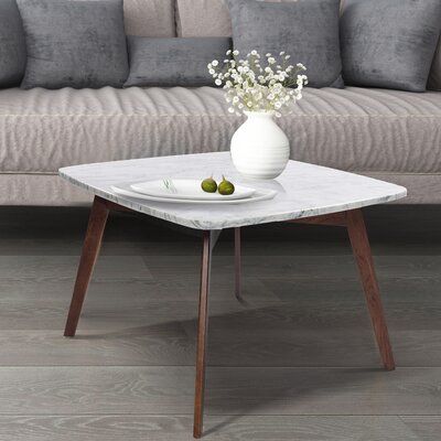 Square Coffee Tables You'Ll Love In 2020 | Wayfair Pertaining To Marble And White Coffee Tables (View 2 of 15)