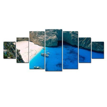 Startonight Huge Canvas Wall Art Blue Laguna, Usa Large Pertaining To Laguna Wall Art (View 8 of 15)