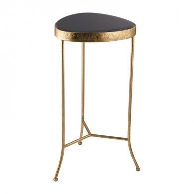 Sterling 138 180 Black Onyx Cocktail Table – Gold, Black Inside Caviar Black Cocktail Tables (View 5 of 15)
