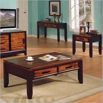 Steve Silver Company Abaco 3 Piece Coffee Table Set | 3 With Regard To 3 Piece Coffee Tables (View 14 of 15)