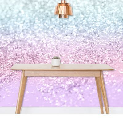 Unicorn Girls Glitter #4 (2019 Version) #Shiny #Pastel # Within Glitter Wall Art (View 5 of 15)