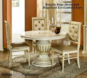 Versace Greek Key Design Rossella Biege/Gold Round Dining Throughout Antique Blue Gold Coffee Tables (View 4 of 15)