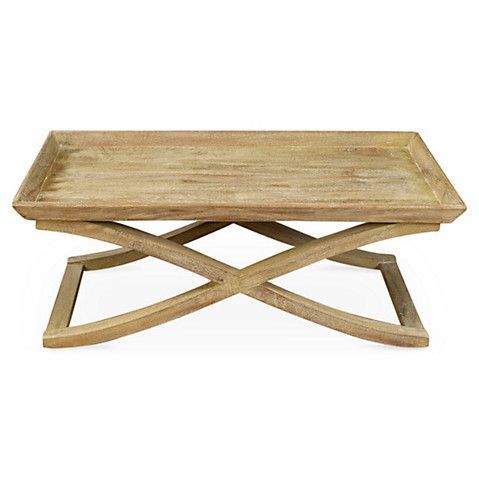 Vesper X Base Coffee Table, Natural | Coffee Table, Table With Natural Wood Coffee Tables (View 4 of 15)