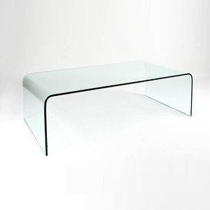 Viva Modern 235 4 Arch Coffee Table In Black — Http Pertaining To Silver And Acrylic Coffee Tables (View 15 of 15)