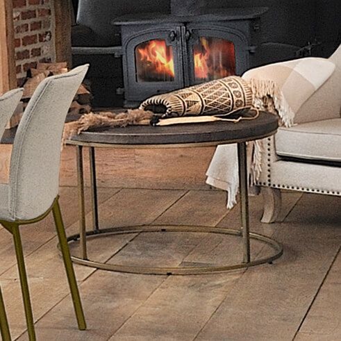 Wiltshire Round Coffee Table – Nutmeg | Insideout Living With Regard To Round Coffee Tables (View 11 of 15)