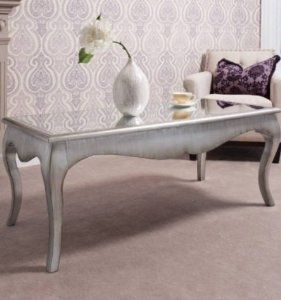 Windsor Mirrored Silver Coffee Table 4Ft X 2Ft  (View 13 of 15)