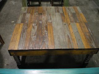 Wood Do It Again: Coffee Tables Pertaining To Antique Blue Wood And Gold Coffee Tables (View 4 of 15)
