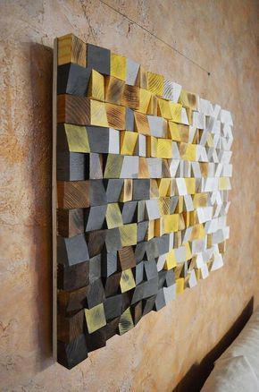 Wood Wall Art – Winter Is Coming, Reclaimed Wood Art, 3 D Throughout Geometric Wood Wall Art (View 5 of 15)