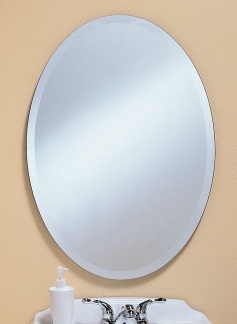 31 Frameless Mirrors Ideas | Frameless Mirror, Mirror, Beveled Mirror With Regard To Frameless Round Beveled Wall Mirrors (View 1 of 15)