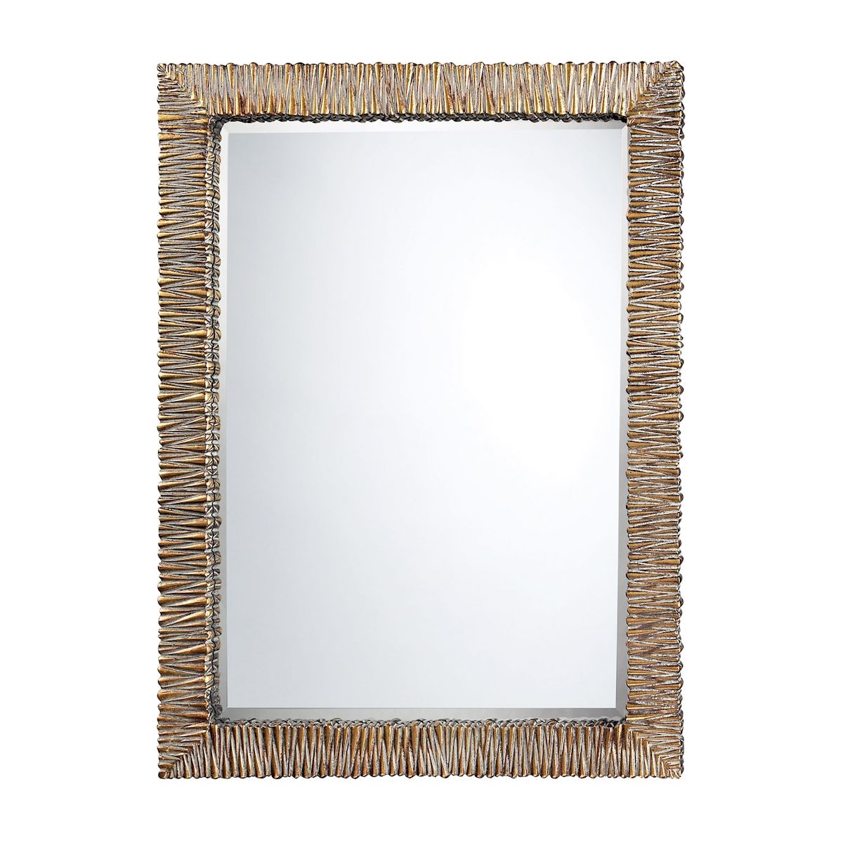 32" Kostin Bronze Frame Beveled Rectangular Wall Mirror – Walmart Inside Bronze Wall Mirrors (View 5 of 15)