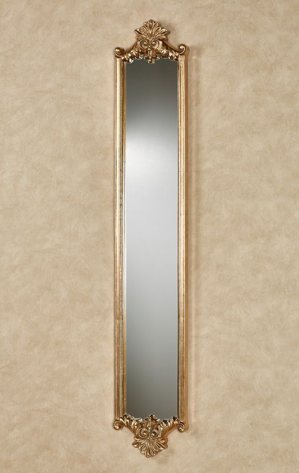 Alistair Gold Leaf Wall Mirror Panel Intended For Antiqued Gold Leaf Wall Mirrors (View 5 of 15)
