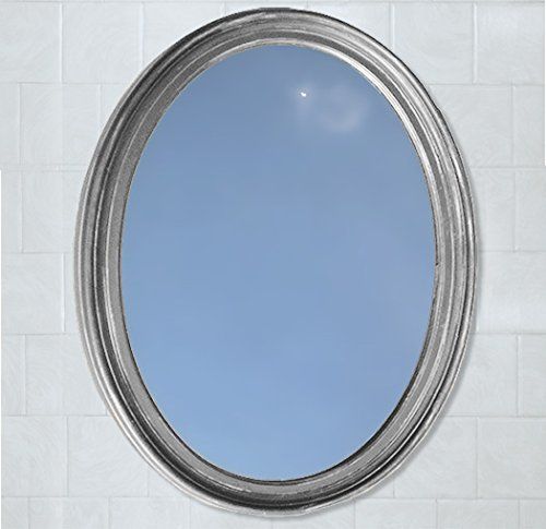 Amazon: Decorative Oval Framed Wall Mirror – Oil Rubbed Bronze Throughout Ceiling Hung Oiled Bronze Oval Mirrors (View 10 of 15)