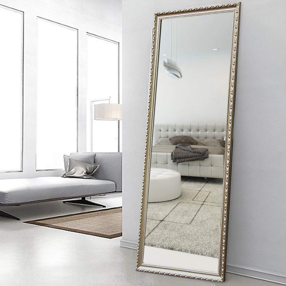 Amazon: Neutype Full Length Mirror Floor Mirror Wall Mounted Inside Full Length Floor Mirrors (View 2 of 15)