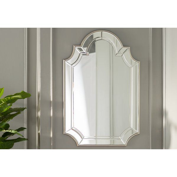 Arch/Crowned Top Champagne Wall Mirror In 2020 | Mirror Wall, Mirror With Bronze Arch Top Wall Mirrors (View 9 of 15)