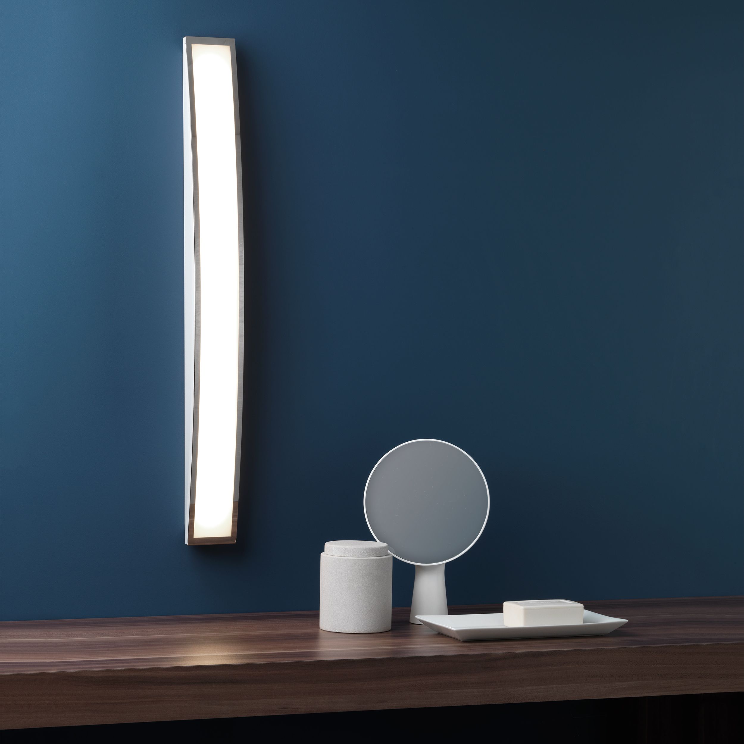 Astro Chord Bathroom Warm White Led Over Mirror Wall Light  (View 5 of 15)