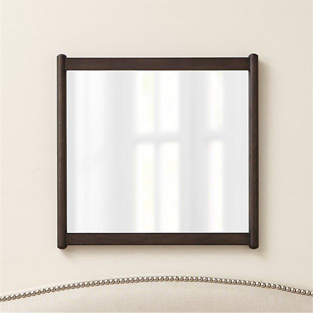 Barnes Smoke Brown Rectangular Wall Mirror | Mirror Wall Bedroom With Regard To Smoke Edge Wall Mirrors (View 7 of 15)