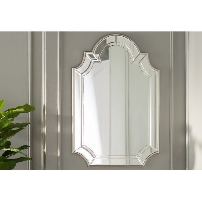 Birch Lane™ Advait Arch Mirror In 2021 | Tall Wall Mirrors, Mirror Wall For Waved Arch Tall Traditional Wall Mirrors (View 15 of 15)