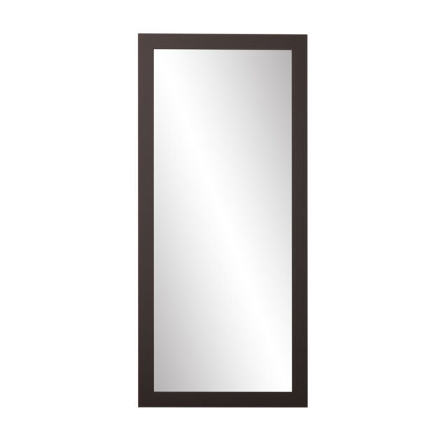 Brandtworks Matte Black Framed Floor Leaning Tall Mirror 32''X 71'' | Ebay Regarding Matte Black Metal Wall Mirrors (View 9 of 15)