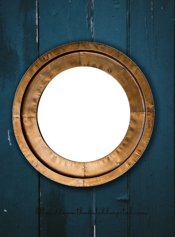 Bronze Finish Circle Shape Mirror Large Wall Mirror Round | Round Within Bronze Quatrefoil Wall Mirrors (View 11 of 15)
