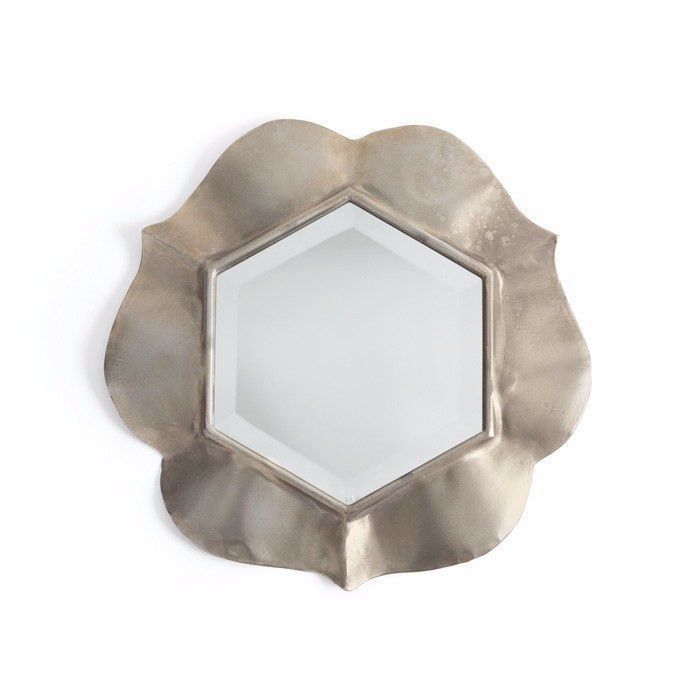 Brushed Antiqued Silver Wall Mirror | Mirror Design Wall, Antique Within Linen Fold Silver Wall Mirrors (View 15 of 15)