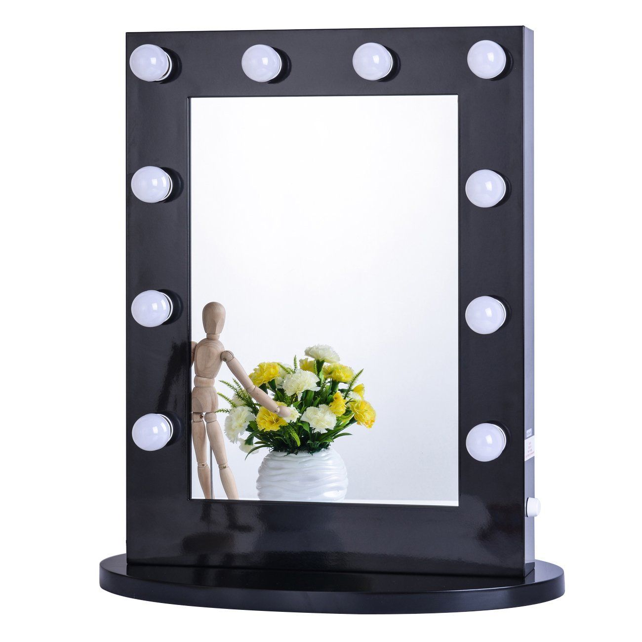 Buy Chende Frameless Hollywood Lighted Makeup Vanity Mirror Light With Regard To Tunable Led Vanity Mirrors (View 5 of 15)