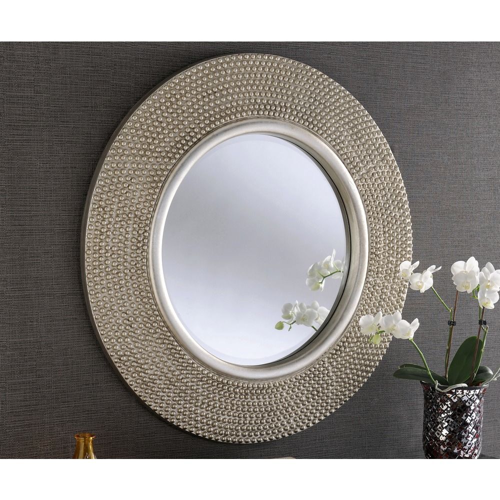 Buy Olivia Round Wall Mirror | Select Mirrors In Two Tone Bronze Octagonal Wall Mirrors (View 3 of 15)