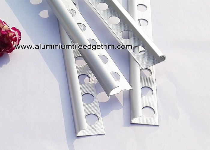 Ceramic Wall Rounded Corner Aluminium Tile Edge Trim / Profiles Silver Matt Intended For Cut Corner Edge Wall Mirrors (View 10 of 15)