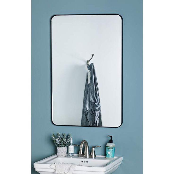 Cooper Classics Sierra Matte Black 24" X 36" Wall Mirror – #47G75 Intended For Matte Black Rectangular Wall Mirrors (View 7 of 15)