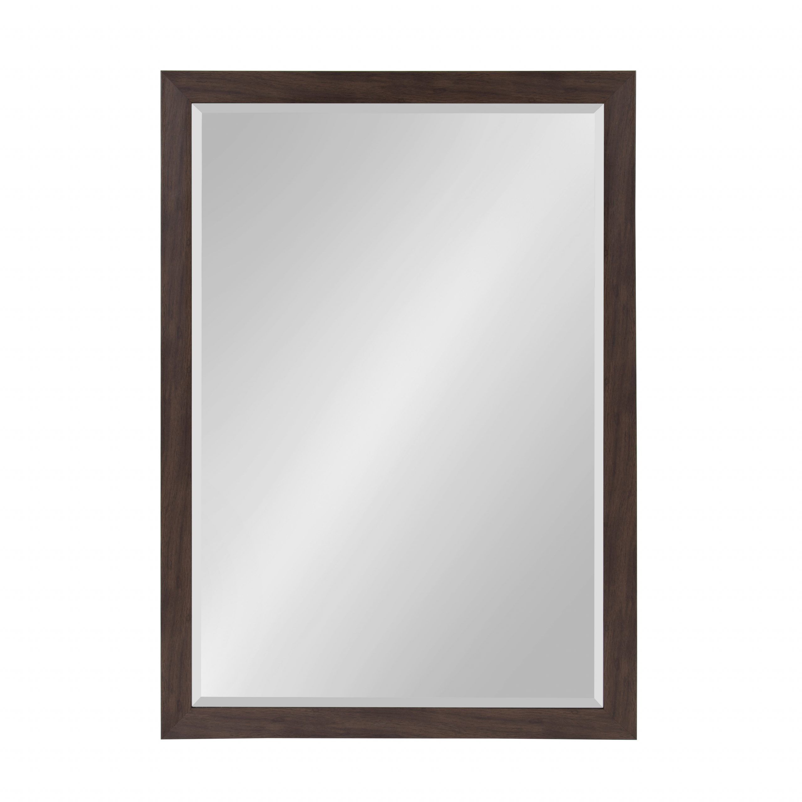 Designovation – Beatrice Framed Decorative Rectangle Wall Mirror, 27 X With Rectangular Chevron Edge Wall Mirrors (View 1 of 15)