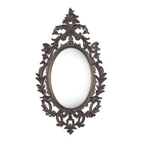 Distressed Bronze 51 Inch Arched And Crowned Mirror Sterling Industries With Distressed Bronze Wall Mirrors (View 6 of 15)