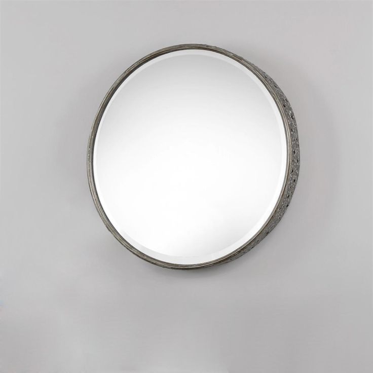 Distressed Silver Frame Mirror | Silver Framed Mirror, Mirror Frames In Metallic Silver Framed Wall Mirrors (View 8 of 15)