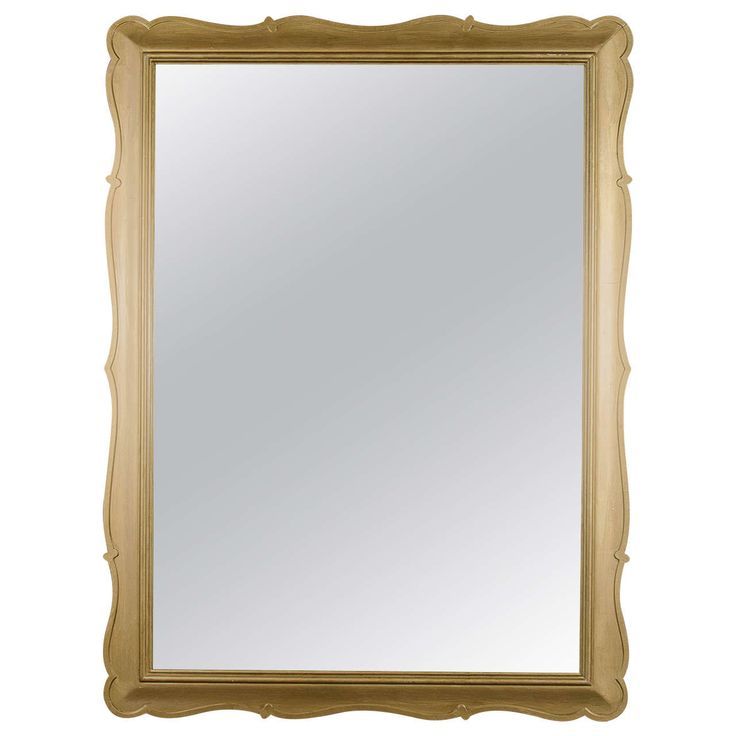Elegant Scalloped Frame Mirror With Gold Leaf Finish Designed Throughout Gold Scalloped Wall Mirrors (View 6 of 15)