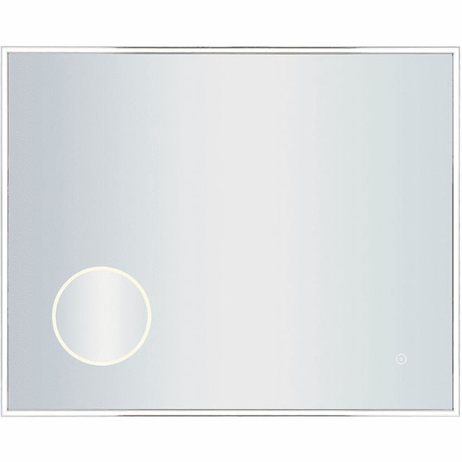 Elk Lm3K 3024 Bl4 Mag Led Lighted Mirrors Modern Polished Chrome Led Pertaining To Polished Chrome Tilt Wall Mirrors (View 6 of 15)