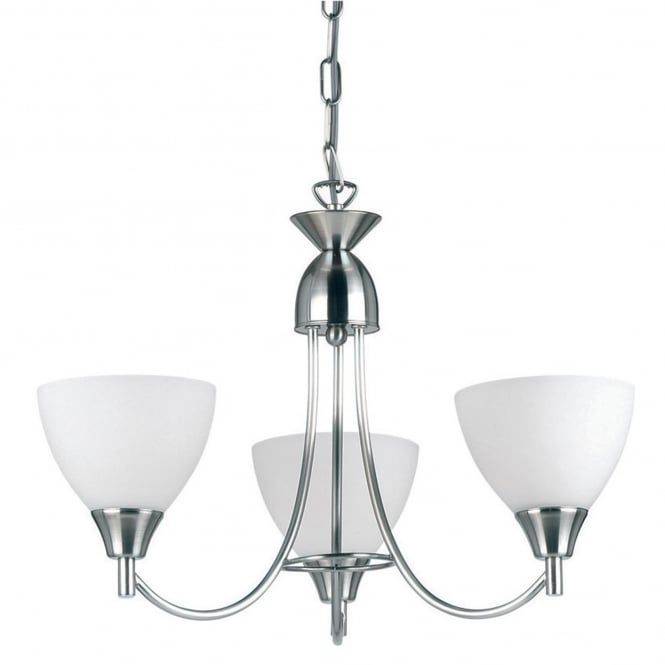 Endon Lighting 1805 3Sc Alton 3 Light Ceiling Fitting In Satin Chrome For Ceiling Hung Satin Chrome Oval Mirrors (View 10 of 15)
