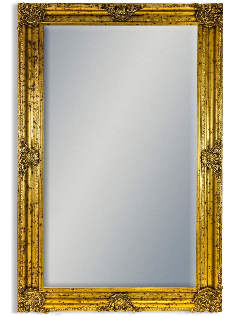 Extra Large Gold Rectangular Classic Mirror Within Warm Gold Rectangular Wall Mirrors (View 12 of 15)