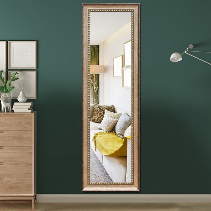 Fleur De Lis Living Boddie Full Length Mirror, Leaning Mirror, Floor Regarding Full Length Wall Mirrors (View 5 of 15)