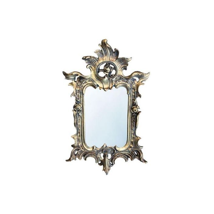 Gold Leaf Antique French Mirror | Beveled French Mirrors Inside Antiqued Gold Leaf Wall Mirrors (View 14 of 15)