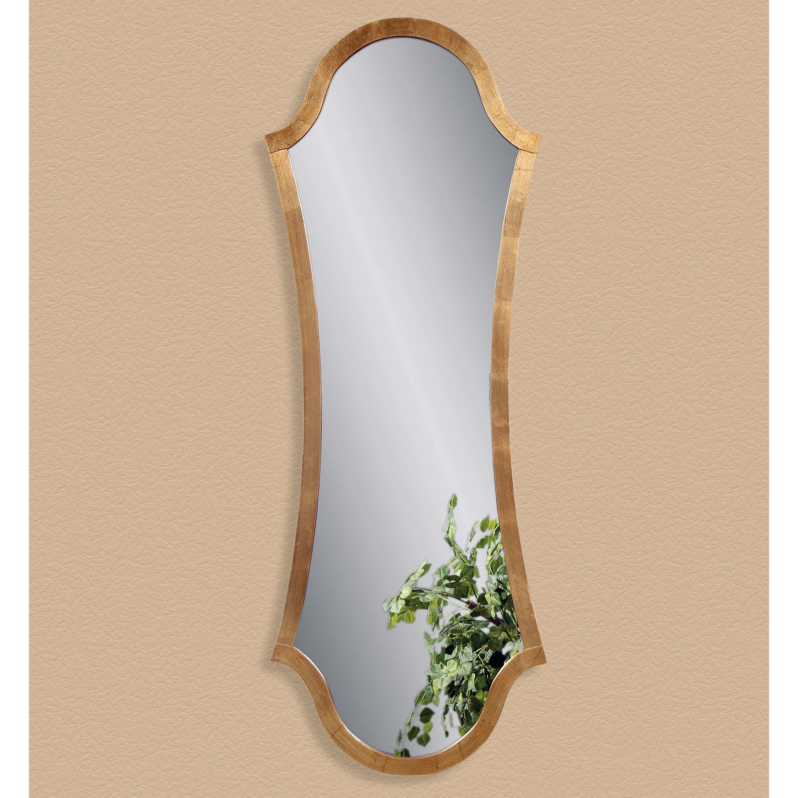 Gold Leaf Decorative Full Length Mirror – 19W X 50H In (View 14 of 15)