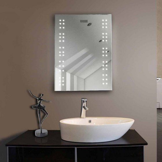 Hotel Led Backlit Bathroom Lighted Mirror With Magnifying(Id:10341147 With Led Backlit Vanity Mirrors (View 13 of 15)